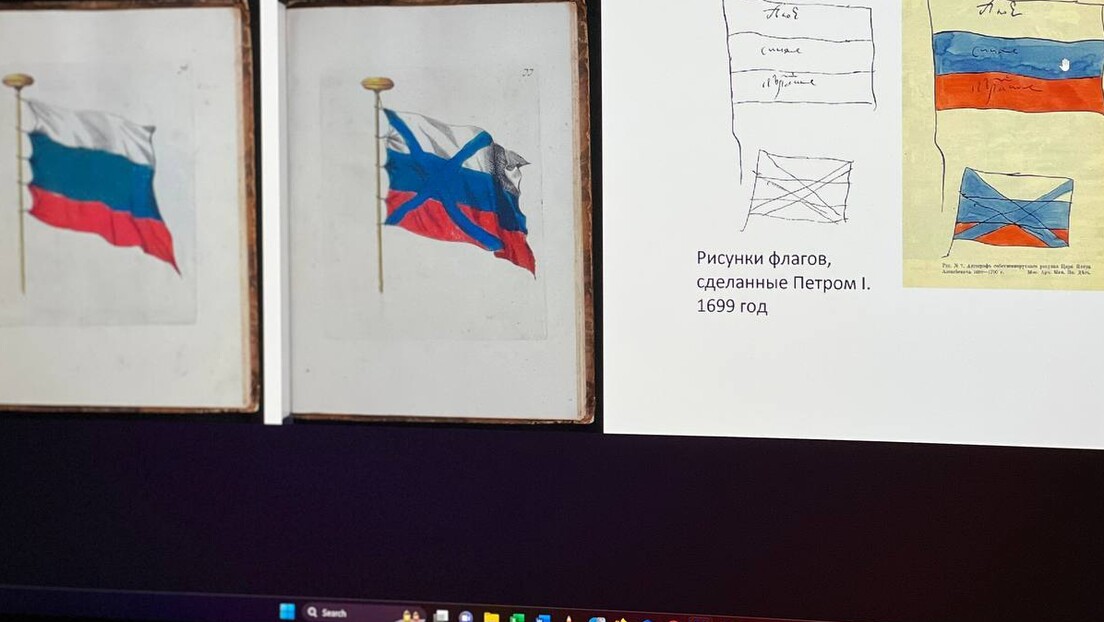 Како је Петар I нацртао руску заставу