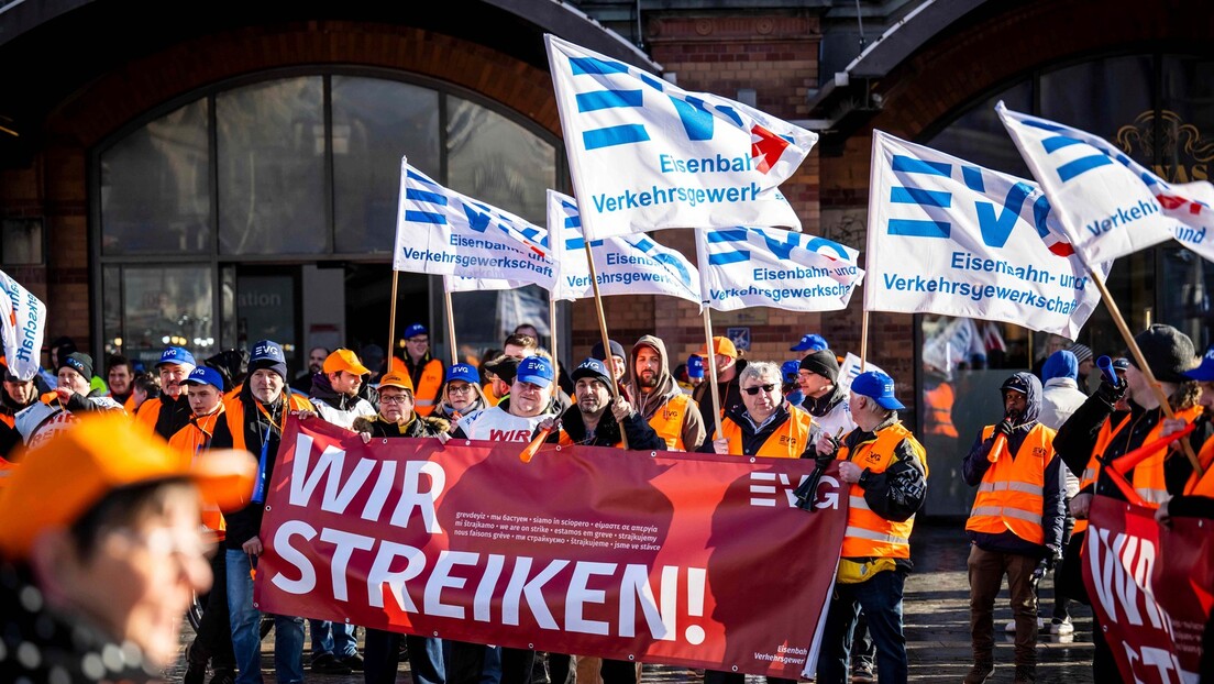 Veliki štrajk upozorenja u Nemačkoj