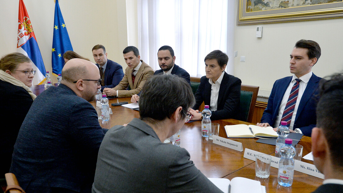 Brnabić sa Saracinom: Beograd očekuje podršku za osnivanje Zajednice srpskih opština