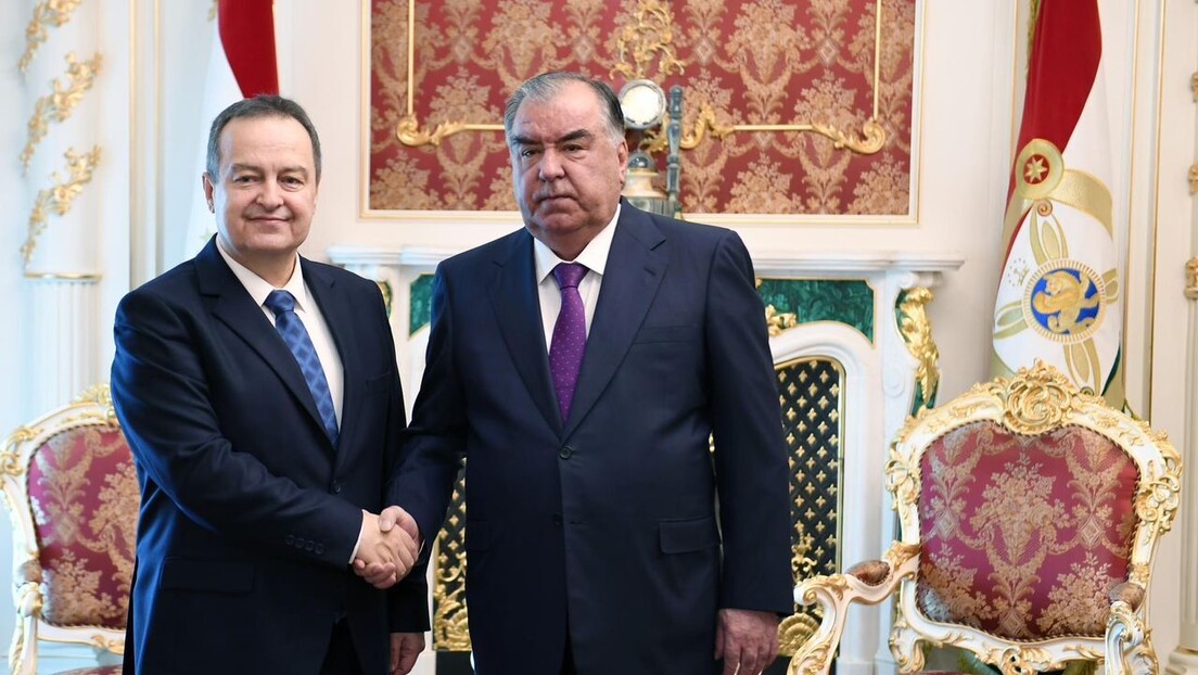Дачић са председником Таџикистана: Подршка територијалном интегритету Србије