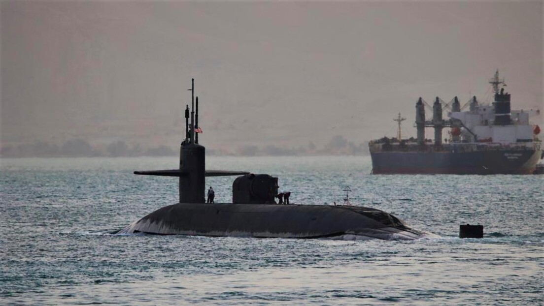 Америчка нуклеарна подморница ангажована на Блиском истоку