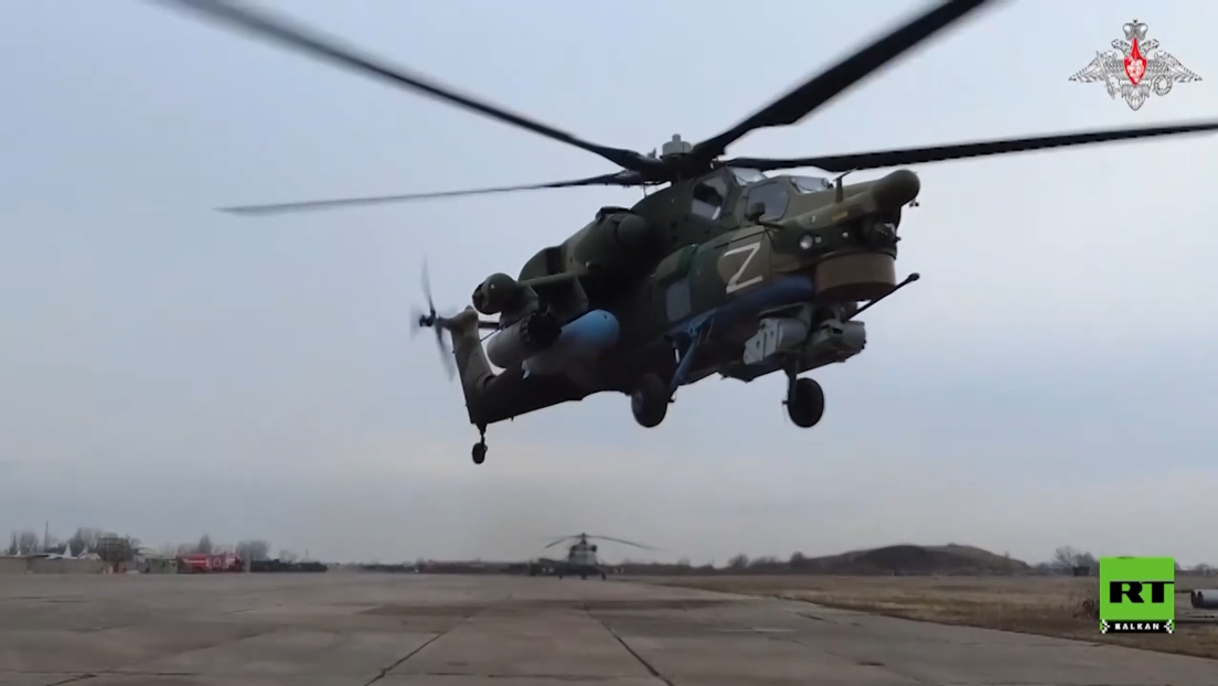 Руски хеликоптер успешан током борбеног задатка