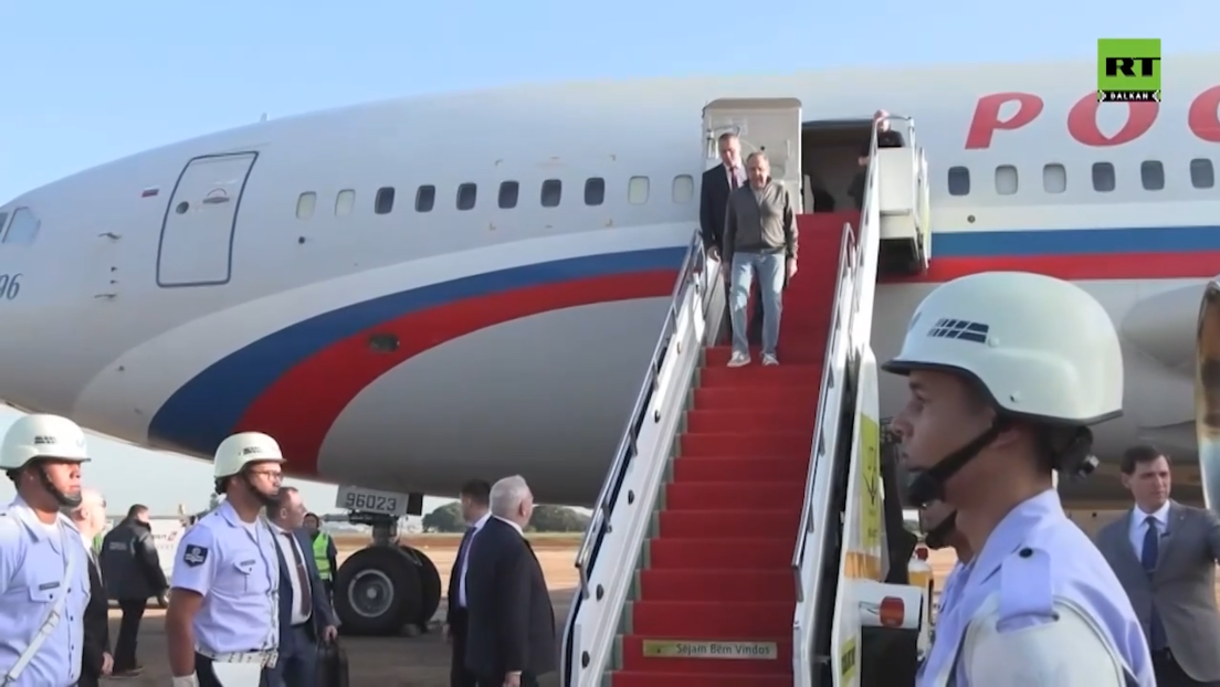 Lavrov stigao u Brazil