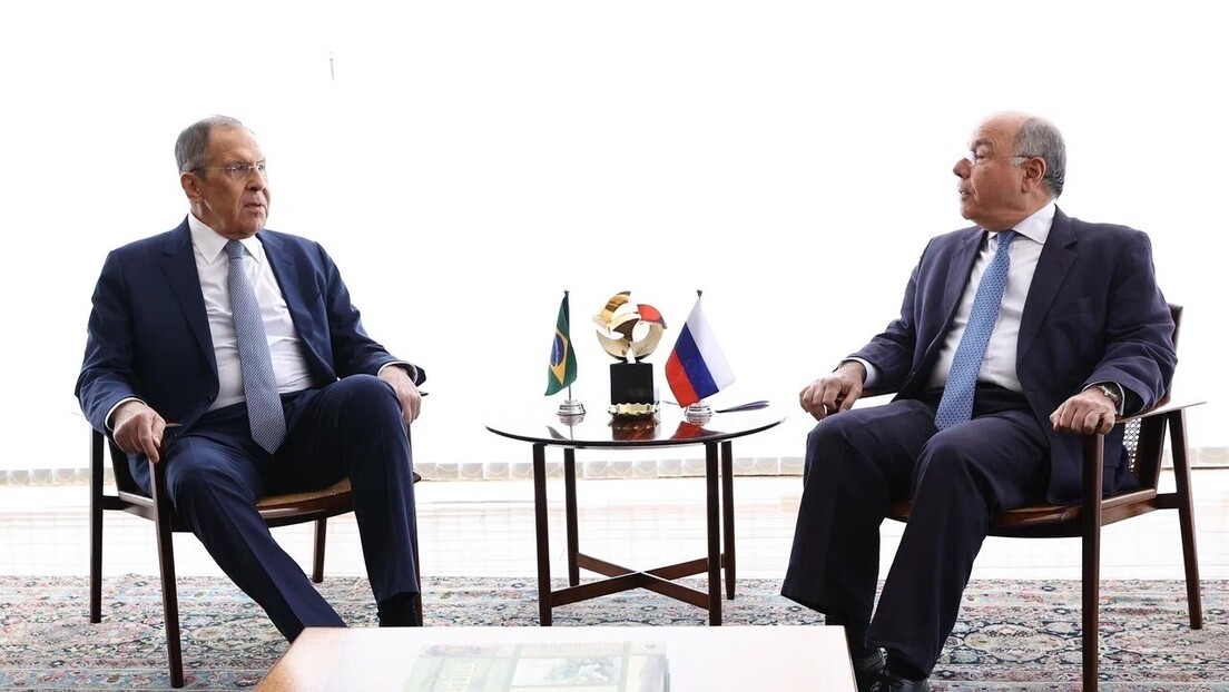Lavrov u Brazilu: Rusija zainteresovana za što brže okončanje sukoba u Ukrajini (VIDEO)