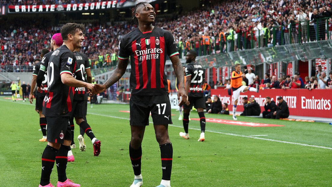 Леао водио Милан до победе, "росонери" поново у игри за Лигу шампиона