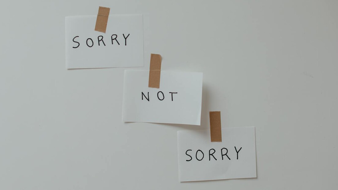 Kako da znamo kada izvinjavanje nije potrebno