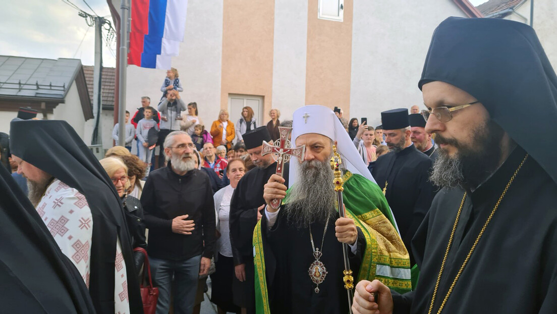 Patrijarh Porfirije: Gde je Srbin vezan crkvom i verom, zna kome pripada