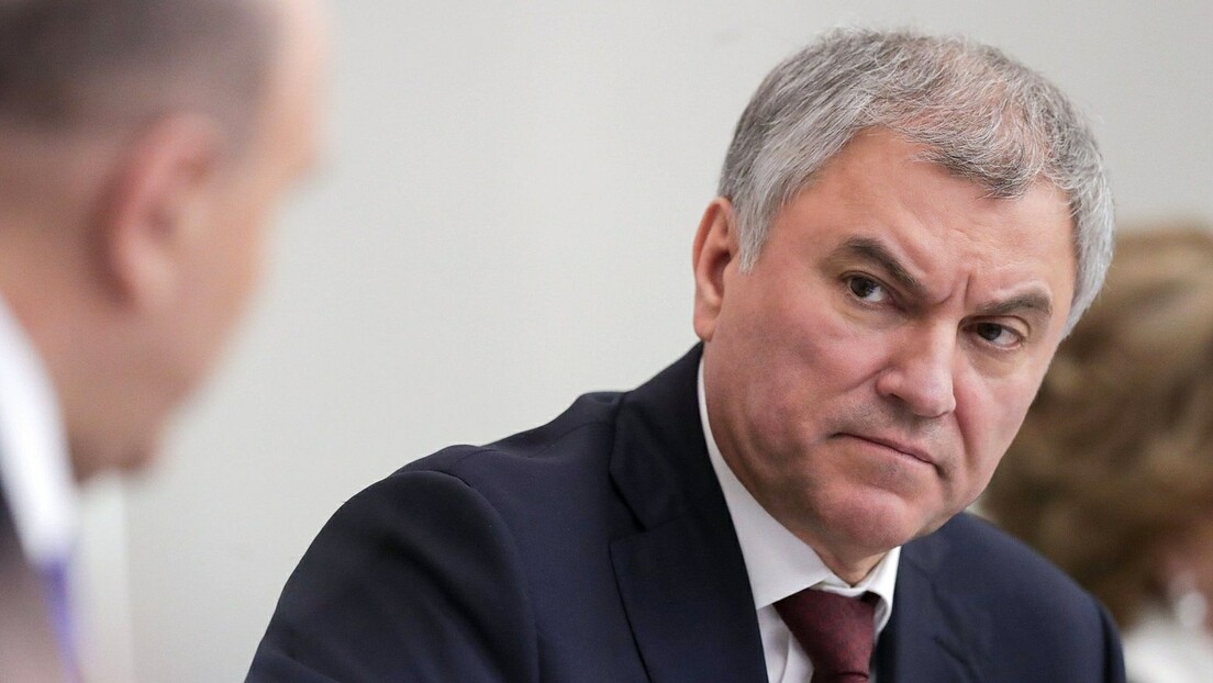 Volodin: Zahtevaćemo uništenje kijevskog terorističkog režima