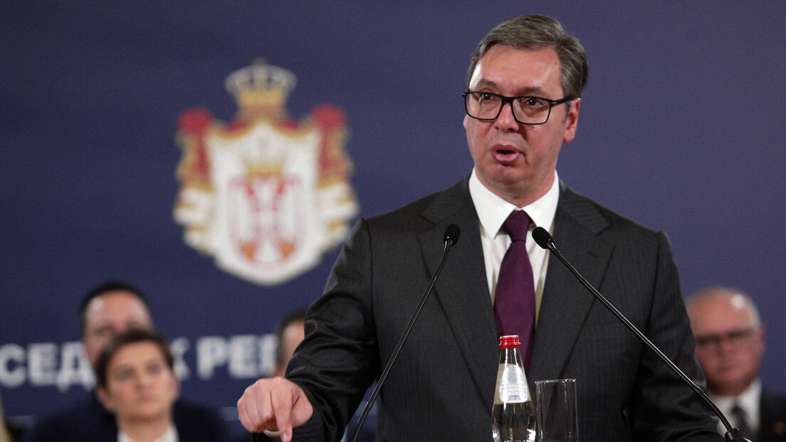 Vučić: Zapadne sile će uvek biti uz "Kosovo", stalno traže uvođenje sankcija Rusiji