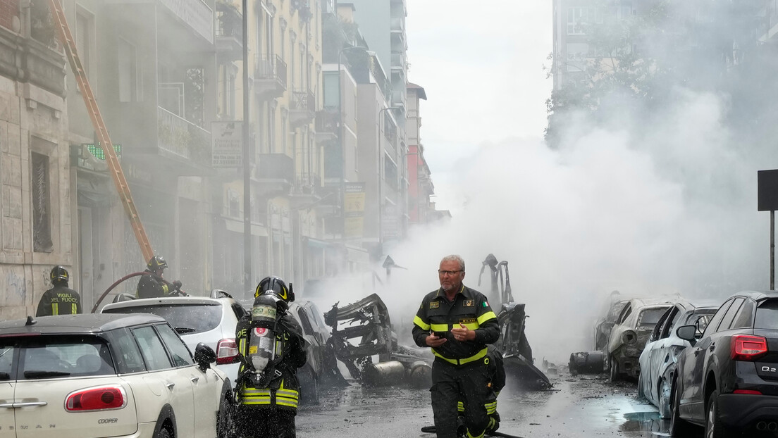 Eksplozija u centru Milana: Povređene najmanje četiri osobe (VIDEO)