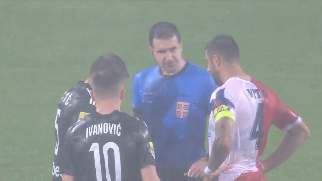 Prekinuto polufinale Kupa Srbije - nevreme u Novom Sadu napravilo haos