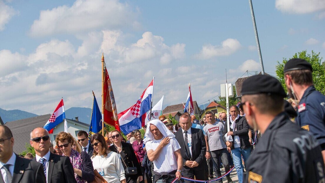 Величање усташтва ван Хрватске: Комеморација "жртвама" Блајбурга одржана у БиХ