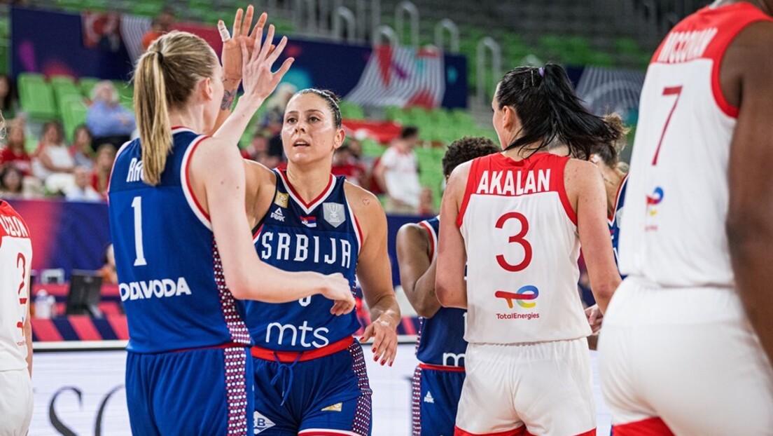 Тако се иде у одбрану злата - кошаркашице Србије победиле Турску на старту Евробаскета