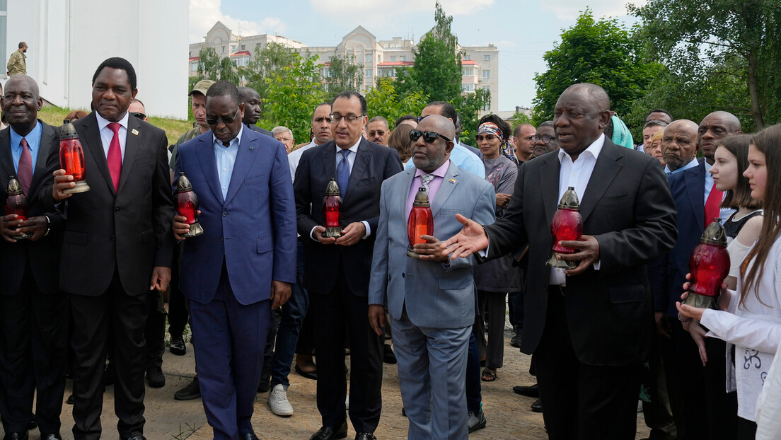 Afrički lideri u mirovnoj misiji u Kijevu
