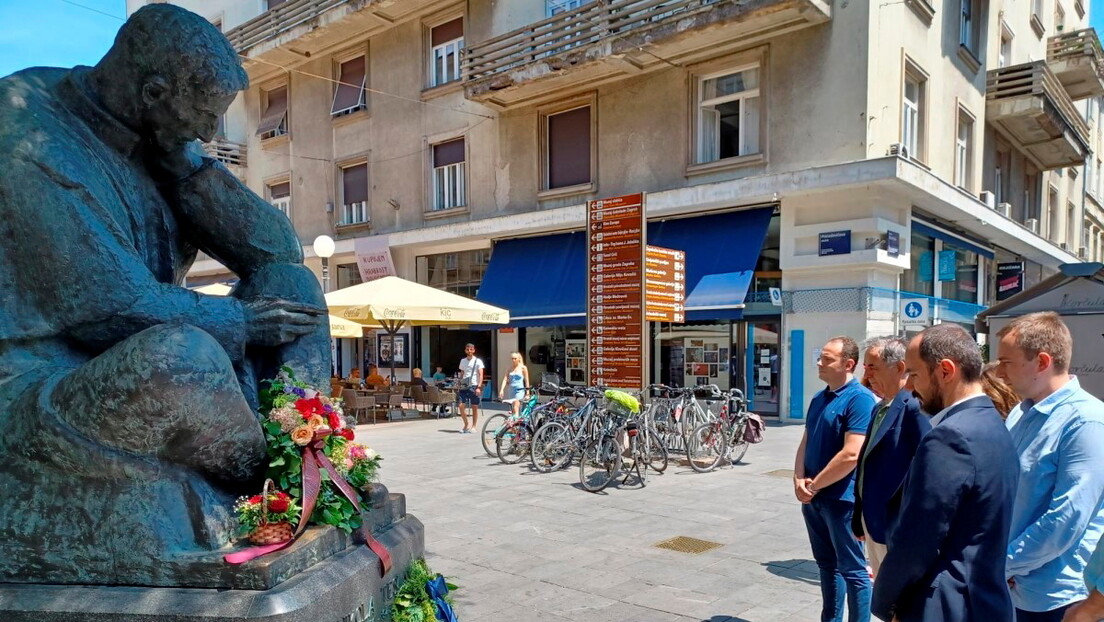 Пуповац о кеси за смеће на Теслином споменику у Загребу: Знамо шта сe хтело поручити нама и о нама