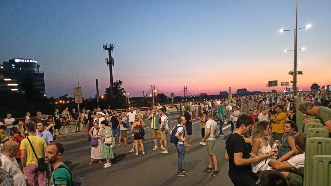 U Beogradu održan 11. protest "Srbija protiv nasilja"