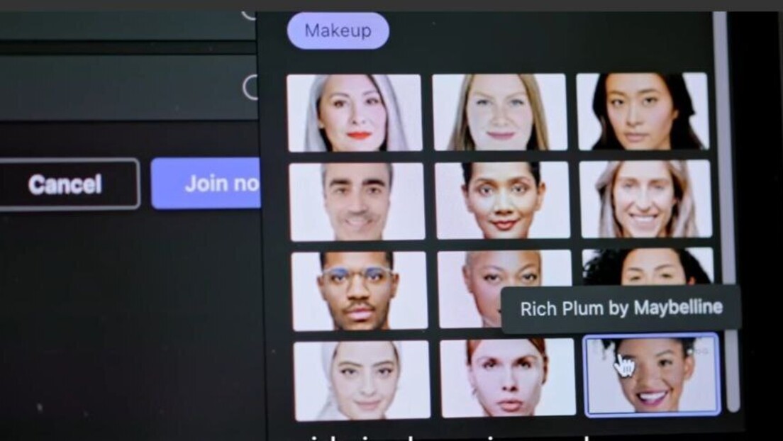 "Дигитална шминка": Нови филтери Мајкрософта и Мејбилина за све који раде од куће