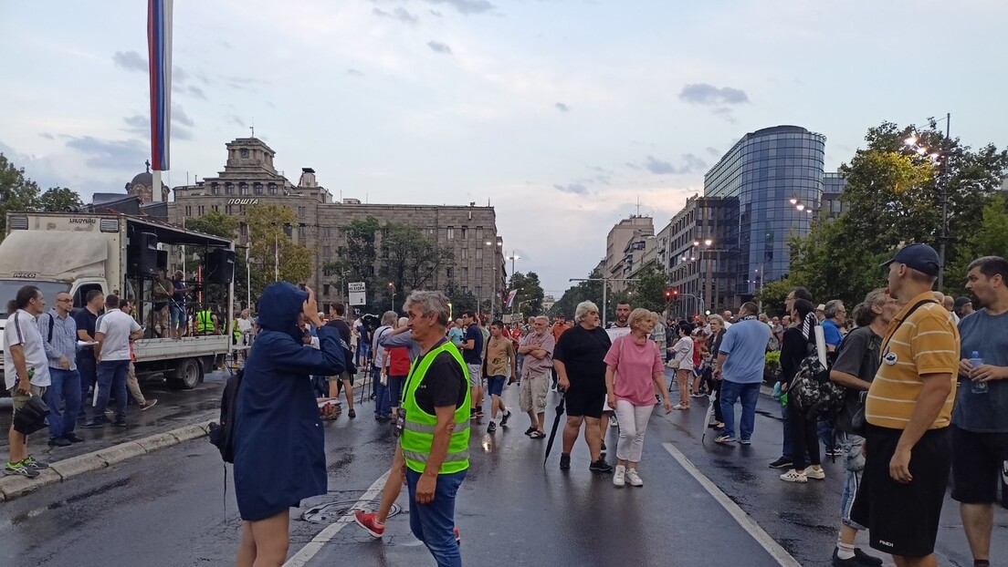 Завршен 12. протест "Србија против насиља"