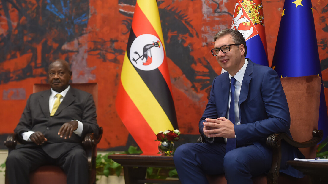 Вучић са председником Уганде: Јачање сарадње у пољопривредној и другим сферама
