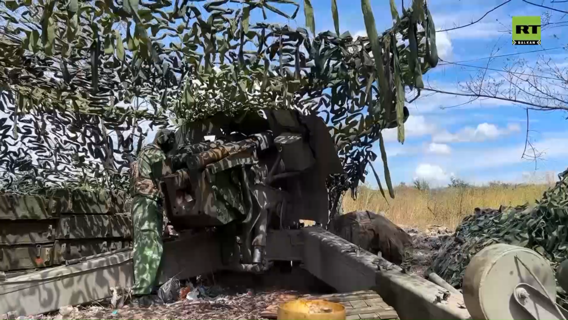 Руски артиљерци уништили утврђене положаје Оружаних снага Украјине