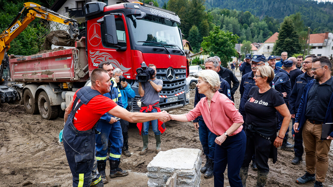 Slovenija se davi, Evropa šalje pomoć dogodine, a Slovenci plaćaju procenat za Ukrajinu