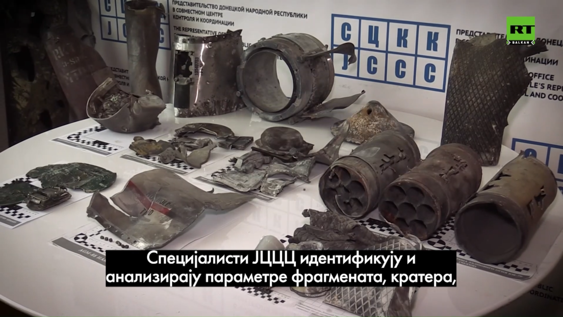 Vojni dopisnik RT-a na licu mesta: Delovi NATO kasetne municije kojima Kijev gađa civile u Donbasu