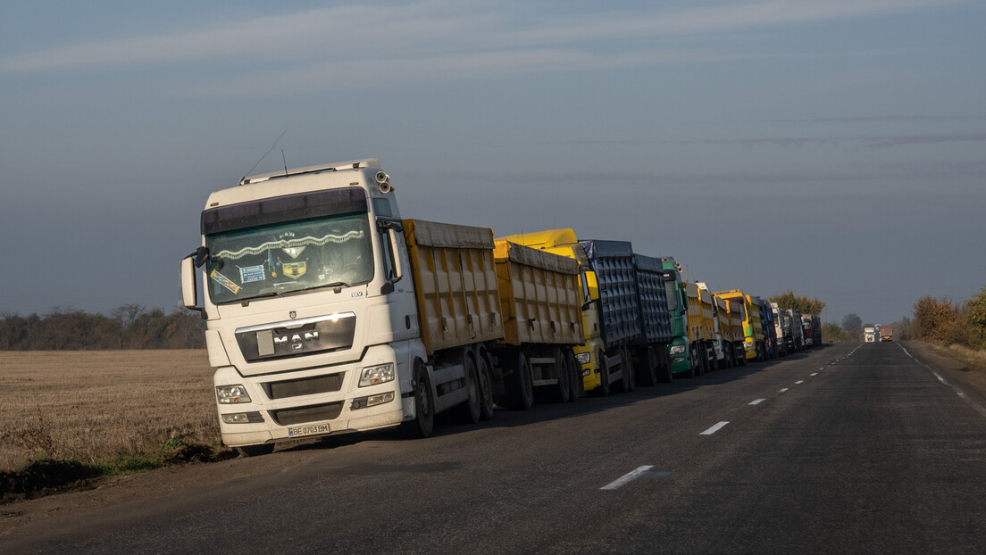 Ukrajinski kamioni stvorili zastoj u Moldaviji: Gotovo 80 odsto natovareno žitom