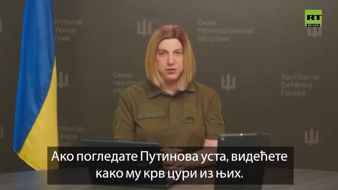 Postaje sve luđe: Transrodni portparol ukrajinske vojske tvrdi da je Putin vampir
