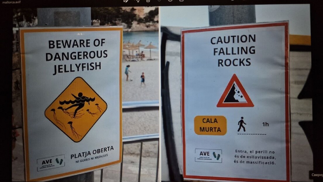 Довитљиви Шпанци лажним знаковима упозорења чувају плаже од налета туриста
