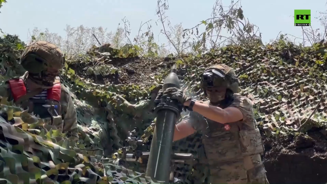 Руска минобацачка посада уништила упориште Оружаних снага Украјине