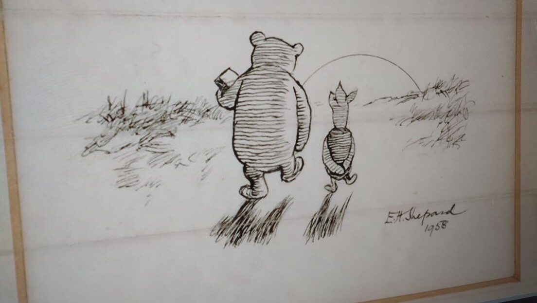 Stari crtež Vinija Pua se prodaje za desetine hiljada funti