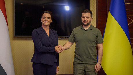 Председница Мађарске позвала Зеленског да преговара са Русијом