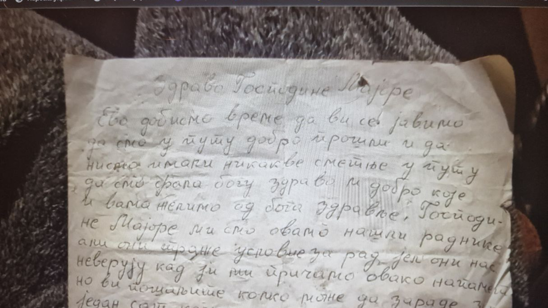 "Здраво Господине Мајоре": Странац на тавану куће пронашао мистериозно писмо из доба Југославије