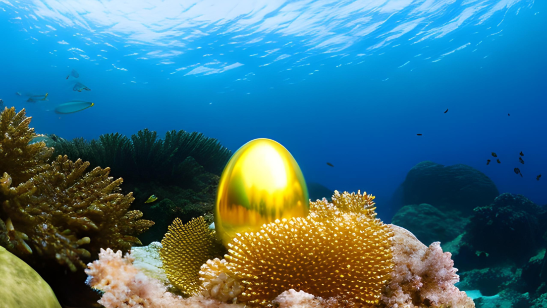 На дну Тихог океана пронађено мистериозно златно јаје
