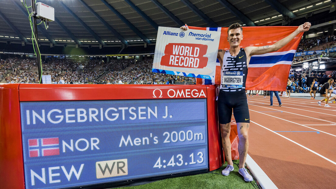 Norvežanin Ingebrigsten oborio svetski rekord star 24 godine