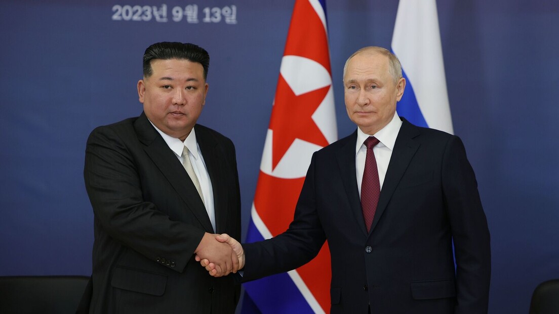 Пељмени са крабом са Камчатке и шербет од вучјег трна: Шта је било на менију Путина и Ким Џонг Уна
