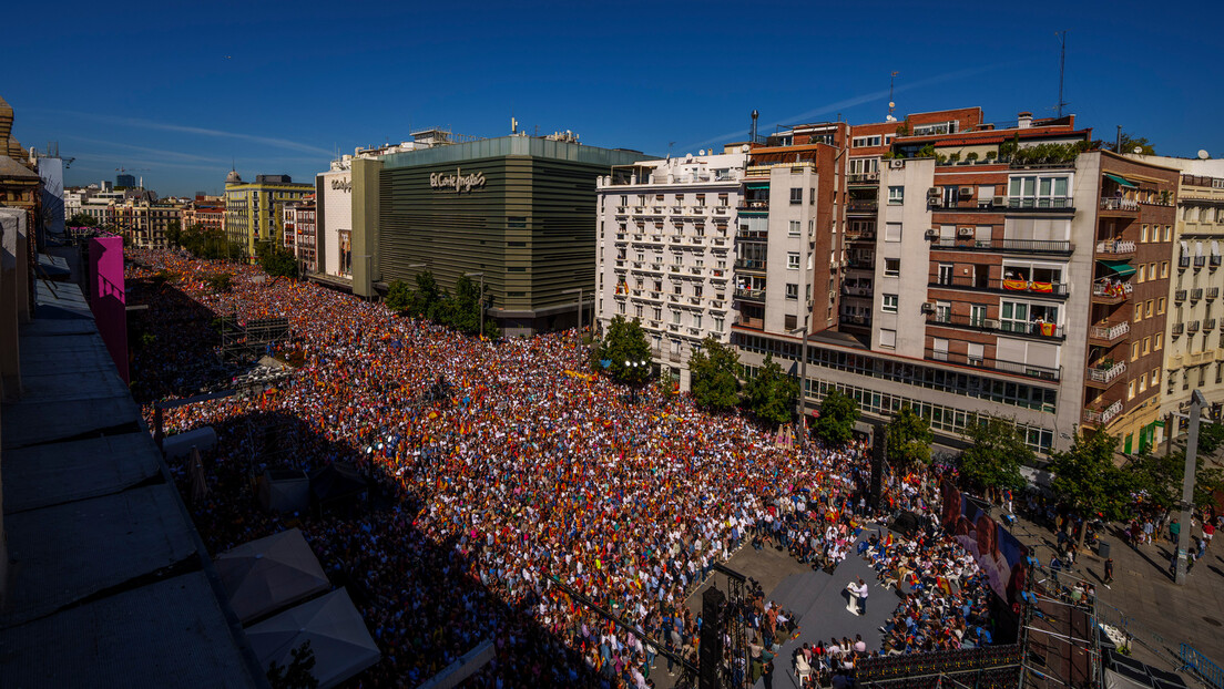 Протест у Мадриду: НЕ за амнестију каталонских сепаратиста
