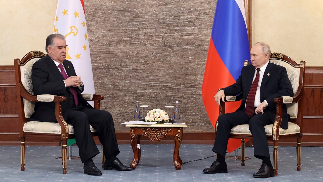 Путин: Русија и Таџикистан решавају безбедносна питања, све иде по плану (ВИДЕО)