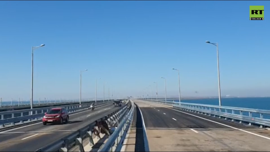 Кримски мост поново у функцији