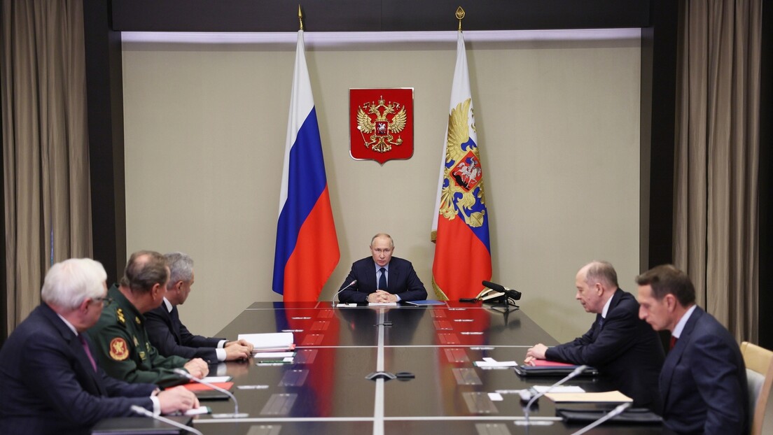 Putin sa vojnim i bezbednosnim vrhom Rusije: Kontraofanziva Ukrajine propala