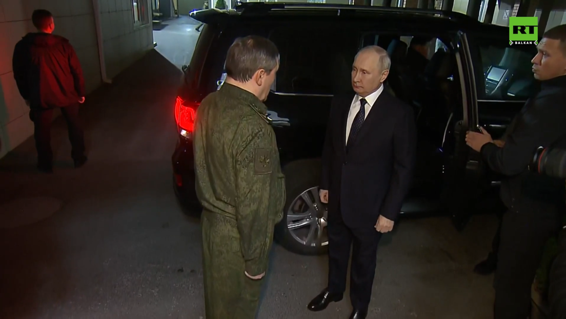 Путин посетио штаб Специјалне војне операције у Ростову