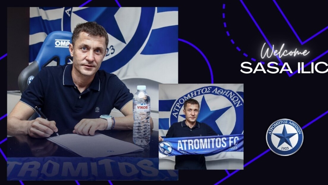 Legenda Partizana ima novi posao - Saša Ilić preuzeo Atromitos