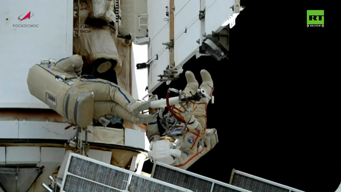 Руски космонаути изашли из станице у отворени свемир (ВИДЕО)