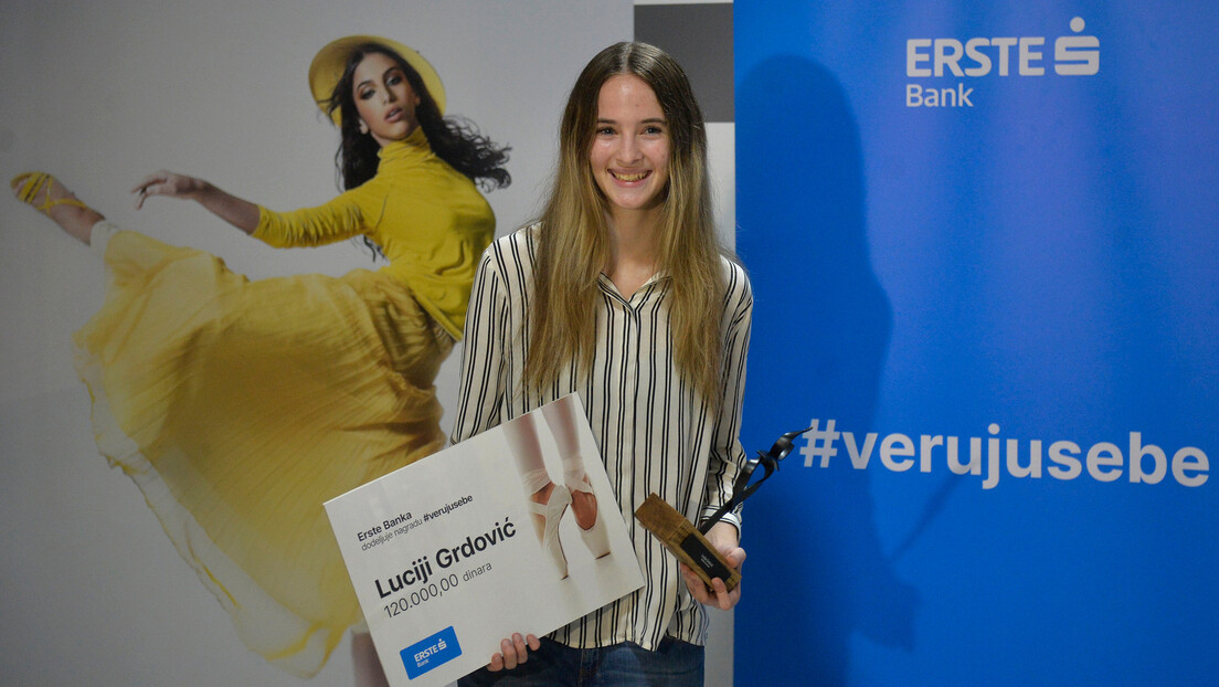 Mlada balerina Lucija Grdović dobitnica nagrade "Veruj u sebe"
