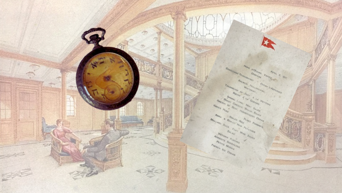 Predmeti sa Titanika na aukciji: Među njima i meni iz restorana prve klase, ćebe i džepni sat