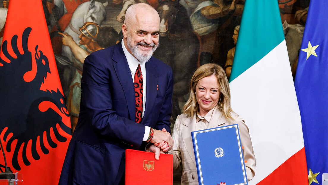 Споразум Едија Раме и Ђорђе Мелони: Италија размешта до 39.000 миграната у Албанији