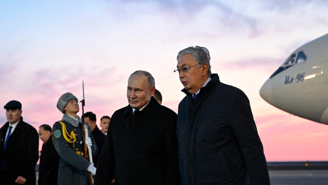 Путин стигао у Казахстан: Дочек за руског председника, па важни састанци
