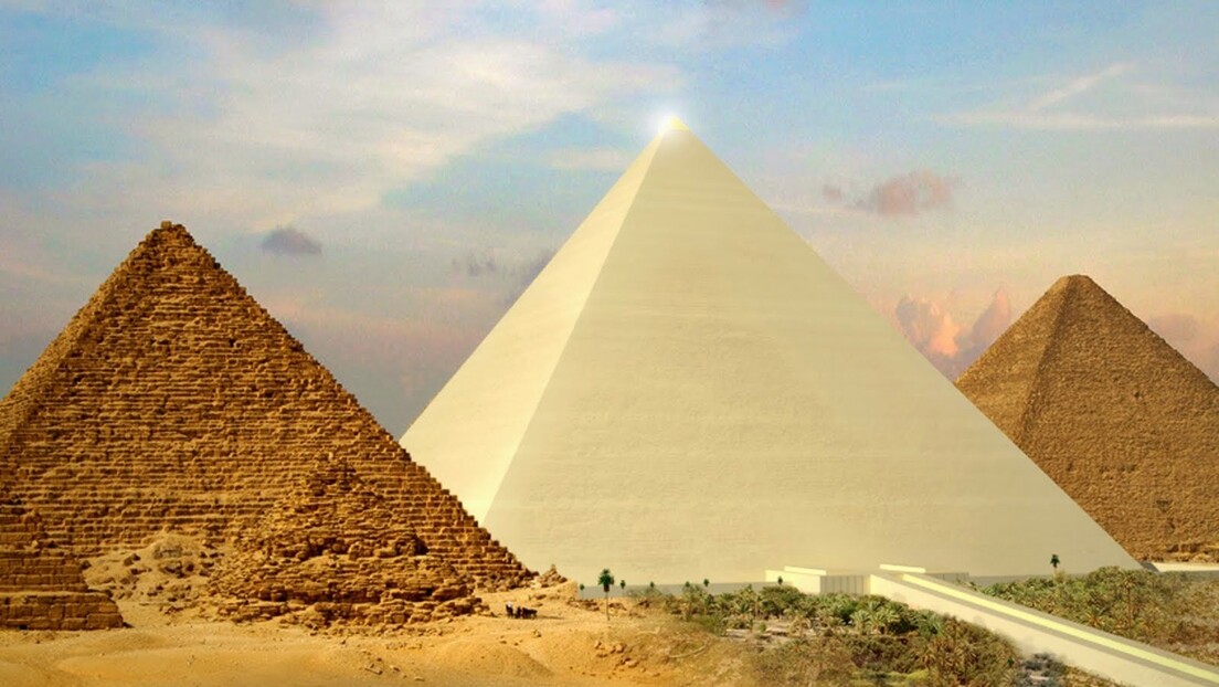 Египатске пирамиде су у прошлости биле потпуно другачије боје и имале су златан врх