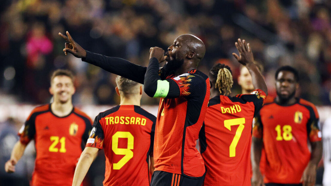 Белгија декласирала Азербејџан, Лукаку постигао четири гола
