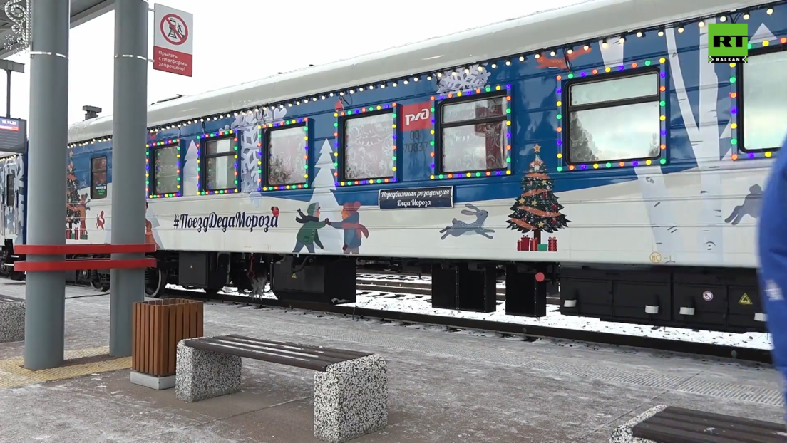 Deda Mraz krenuo na bajkovito putovanje Rusijom: "U ovom trenutku svako postaje dete"